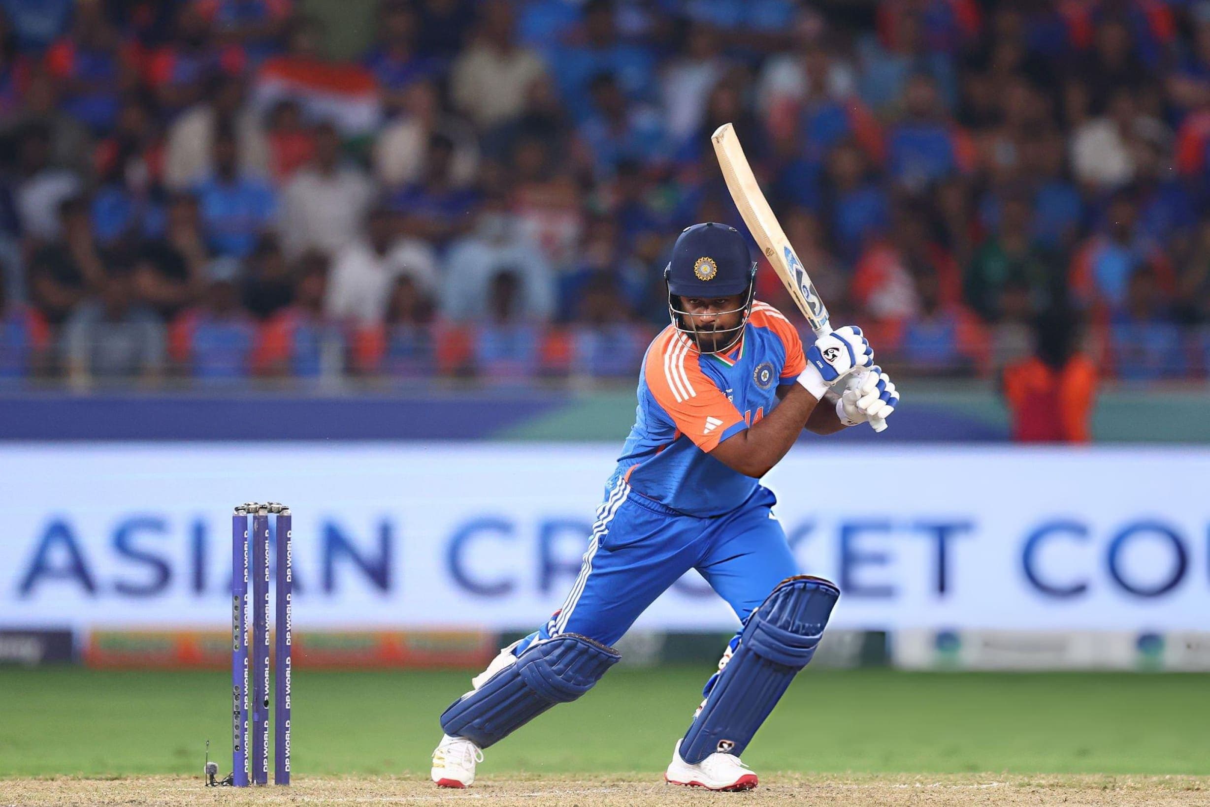 Sanju Samson hero background portrait